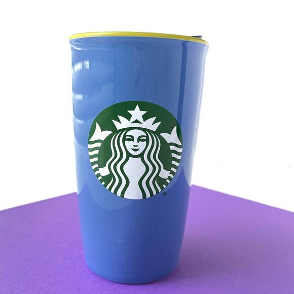 Disney Starbucks Hollywood Studios Tumbler - Porcelain Travel Mug Mickey Mouse - Picture 2 of 11